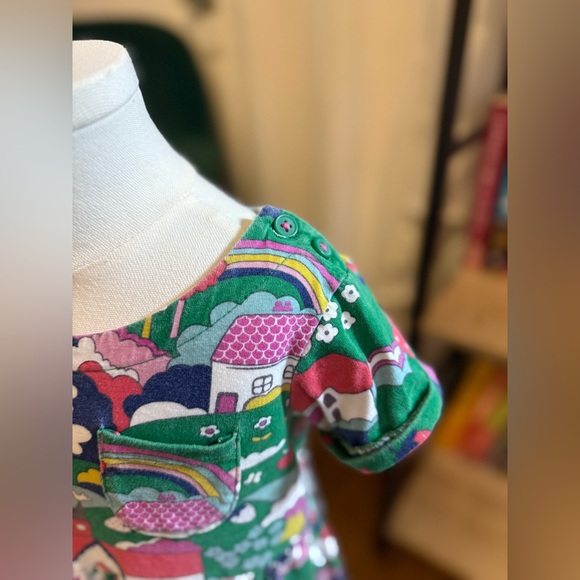 Mini Boden Rainbow Countryside Dress (3-4Y) - Picture 3 of 8